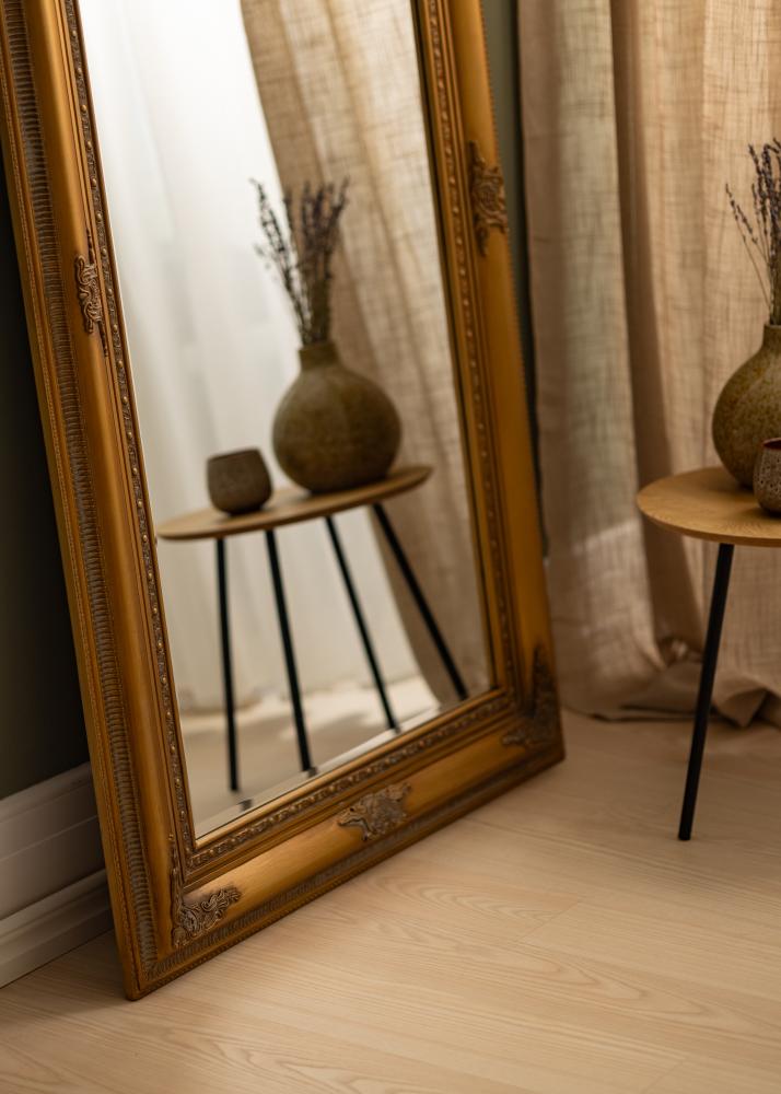 Espelho Palermo Dourado 66x126 cm