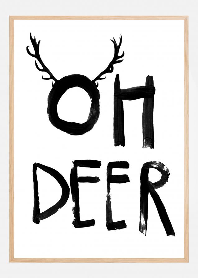 Oh Deer Póster