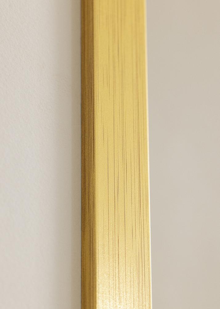 Moldura Gold Wood Vidro acrlico 70x100 cm