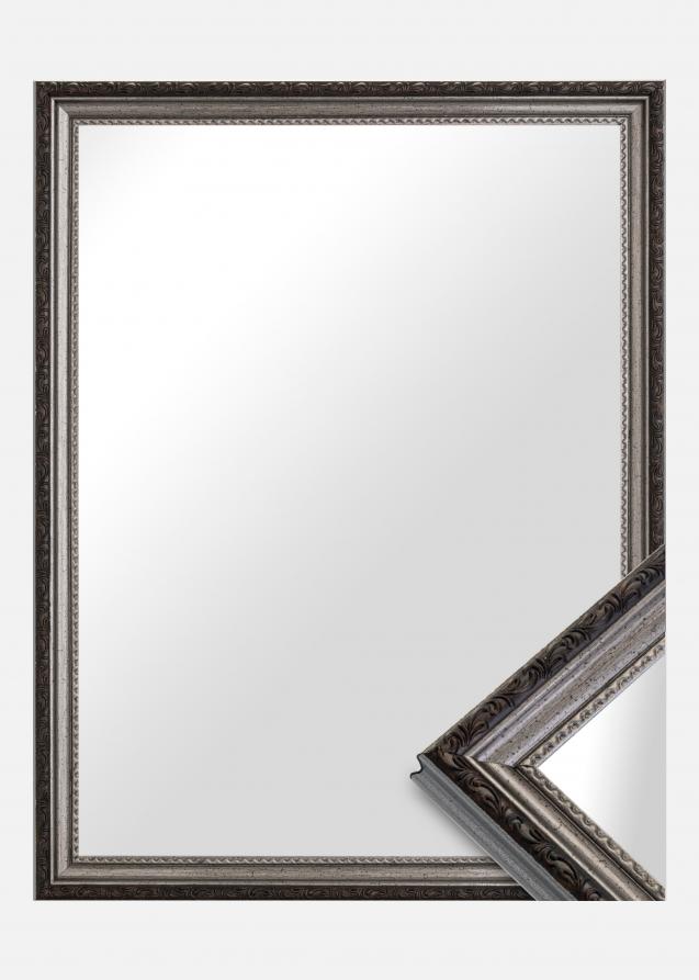 Espelho Abisko Prateado - Tamanho personalizável