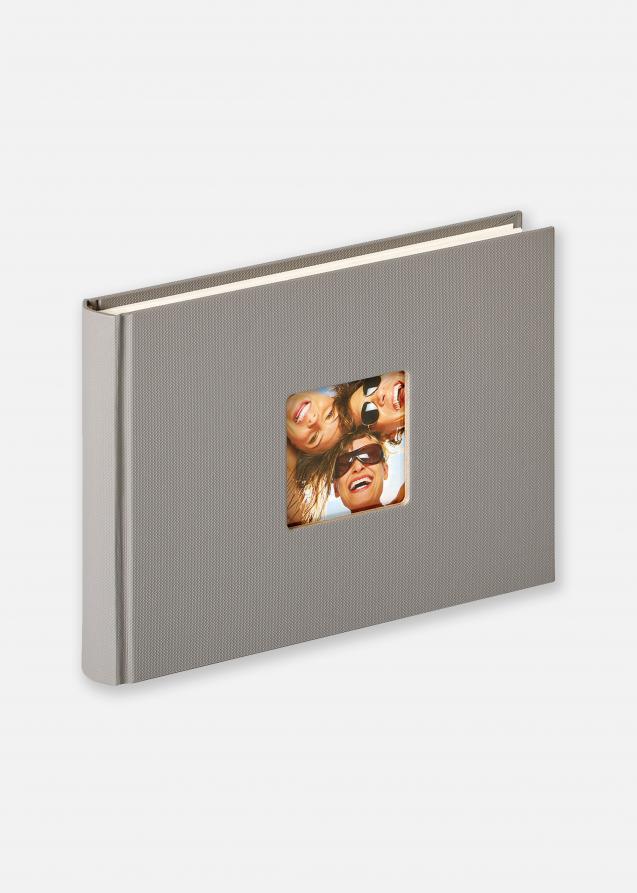 Fun Design Cinzento - 22x16 cm (40 Páginas brancas / 20 folhas)