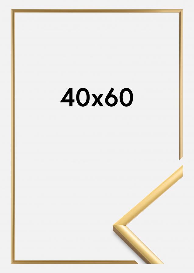 Moldura New Lifestyle Vidro acrílico Shiny Gold 40x60 cm