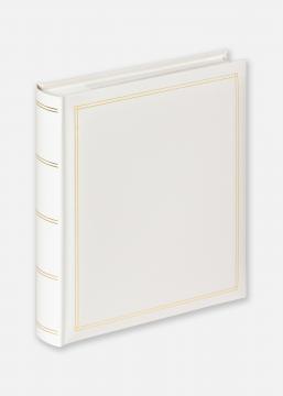 Monza lbum Branco - 200 Fotografias em formato 13x18 cm