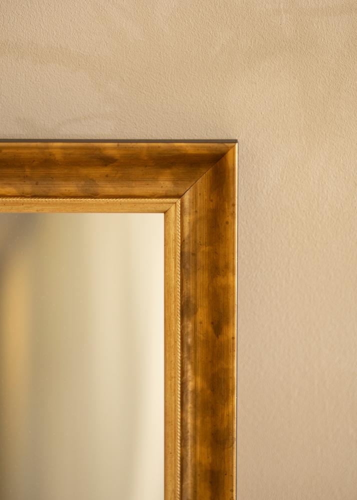 Espelho shammar Ouro antigo - Tamanho personalizvel