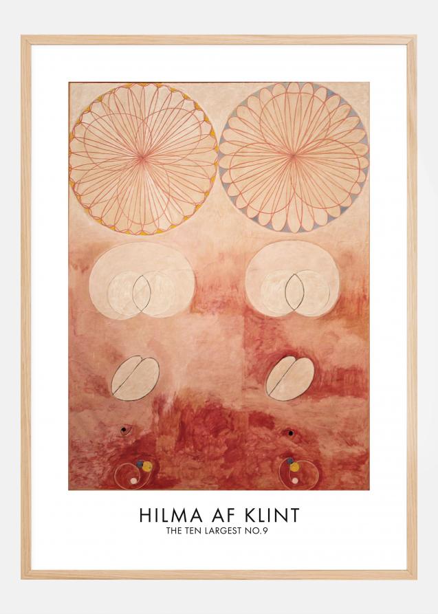 Hilma af Klint - The Ten Largest No.9 Póster