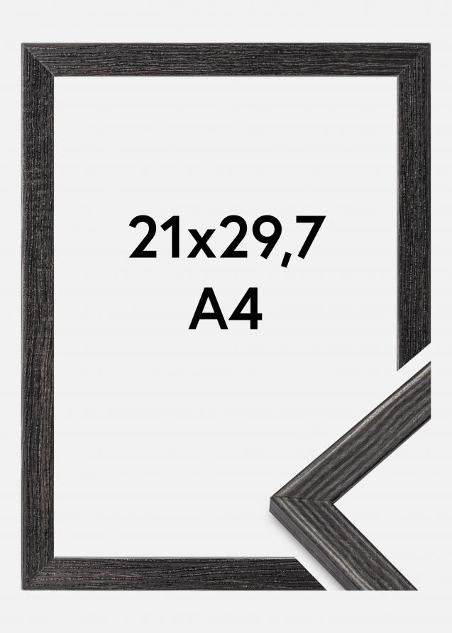 Moldura Fiorito Vidro acrílico Cinzento-escuro 21x29,7 cm (A4)