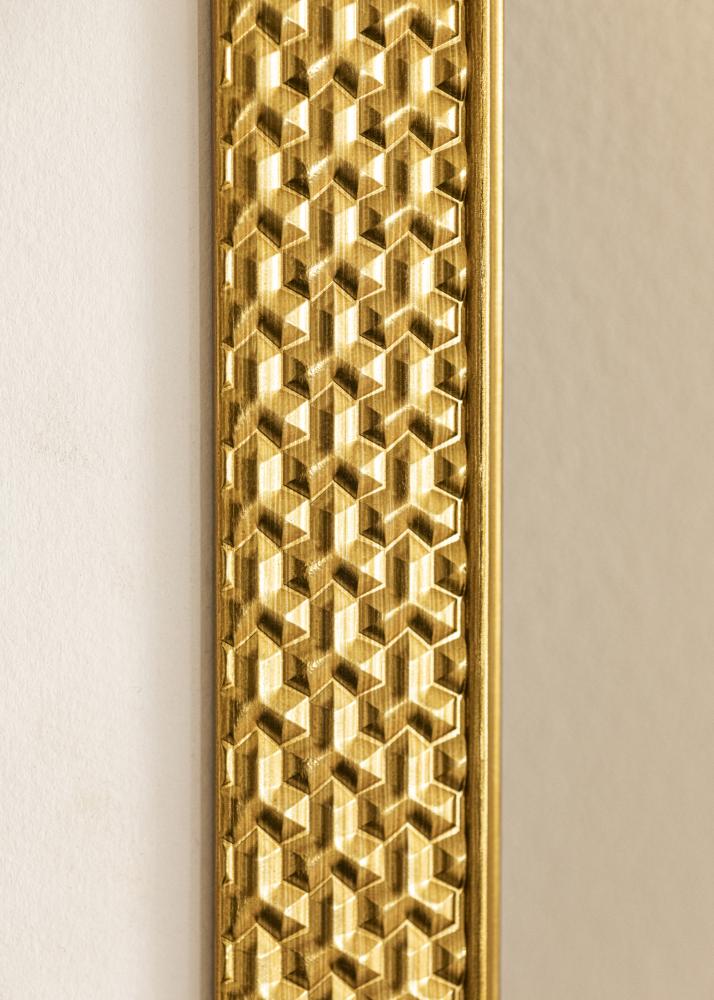 Moldura Grace Vidro acrlico Dourado 29,7x42 cm (A3)