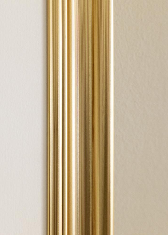 Moldura Charleston Dourado 40x40 cm