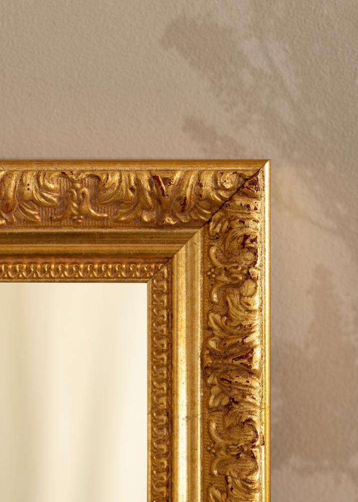 Espelho Vesta Dourado - Por medida