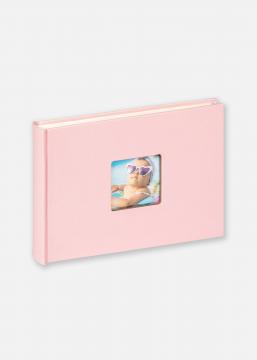 Fun lbum de beb Cor-de-rosa - 22x16 cm (40 Branco sidor/20 folhas)