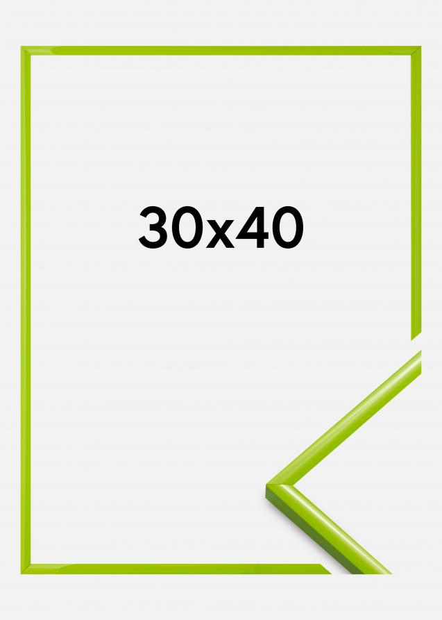 Moldura New Lifestyle Vidro acrílico May Green 30x40 cm