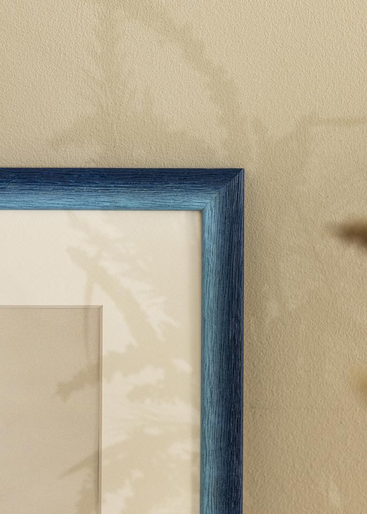 Moldura Cornwall Azul-escuro - Tamanho personalizvel