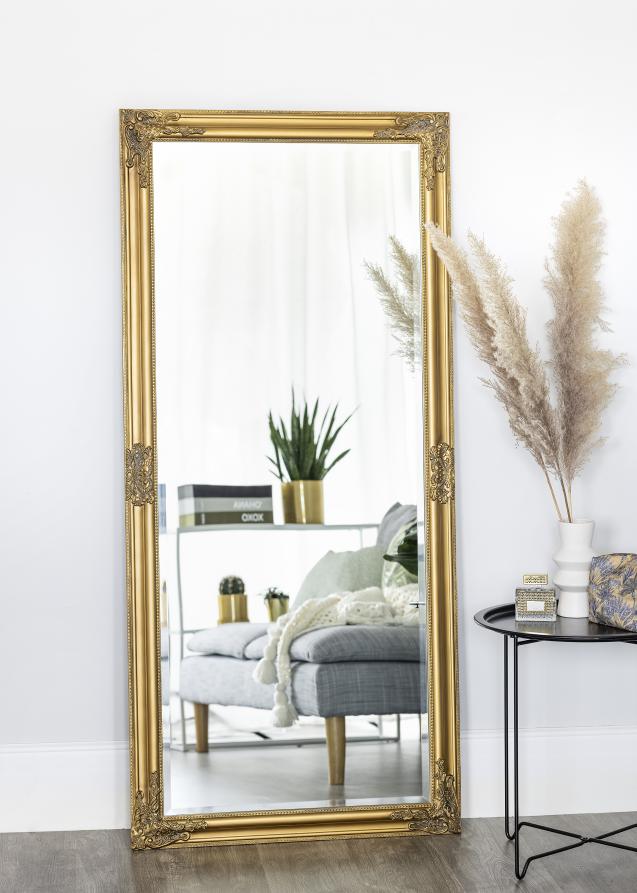Espelho Palermo Dourado 60x145 cm