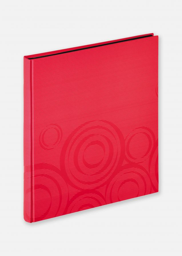 Orbit Vermelho - 30x33 cm (40 Páginas pretas / 20 folhas)