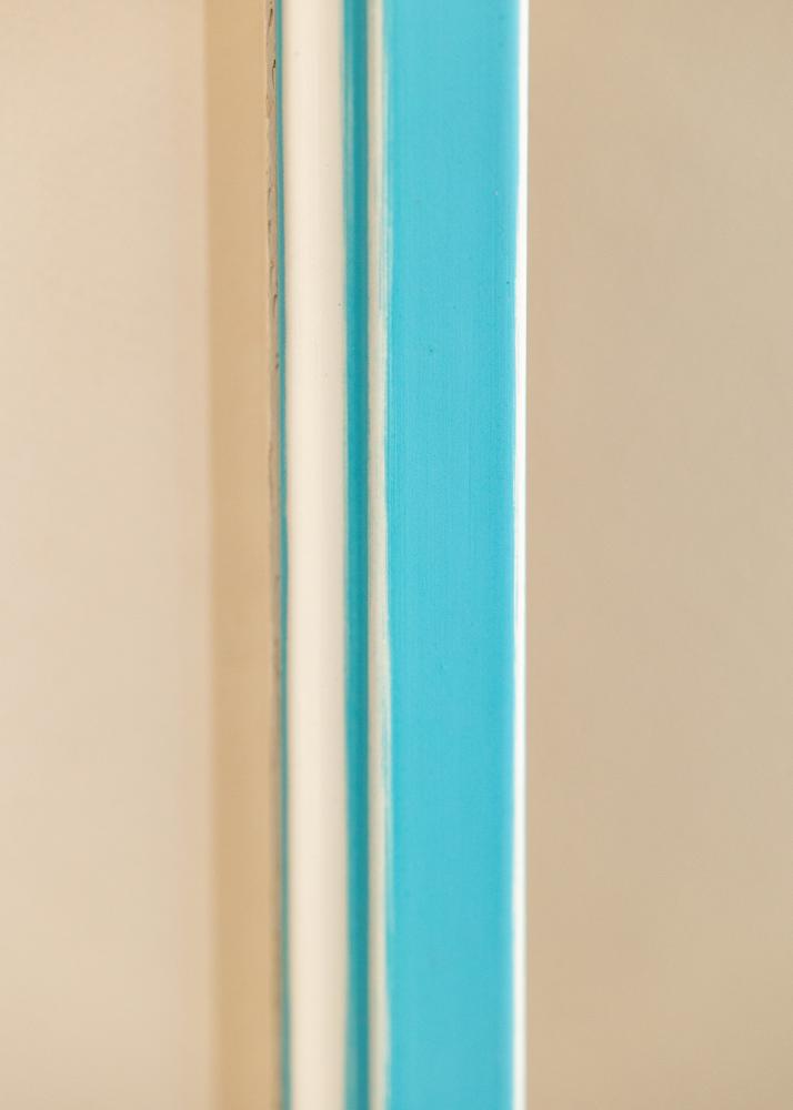 Moldura Diana Vidro acrlico Azul-claro 40x40 cm