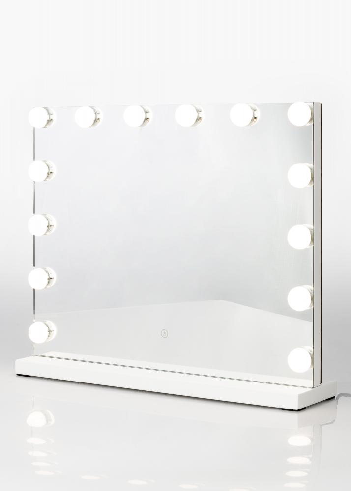 KAILA Espelho para toucador II Branco - 50x42 cm