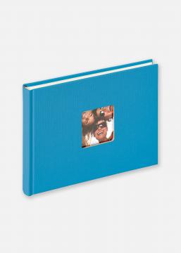 Fun lbum Azul-celeste - 22x16 cm (40 Pginas brancas / 20 folhas)