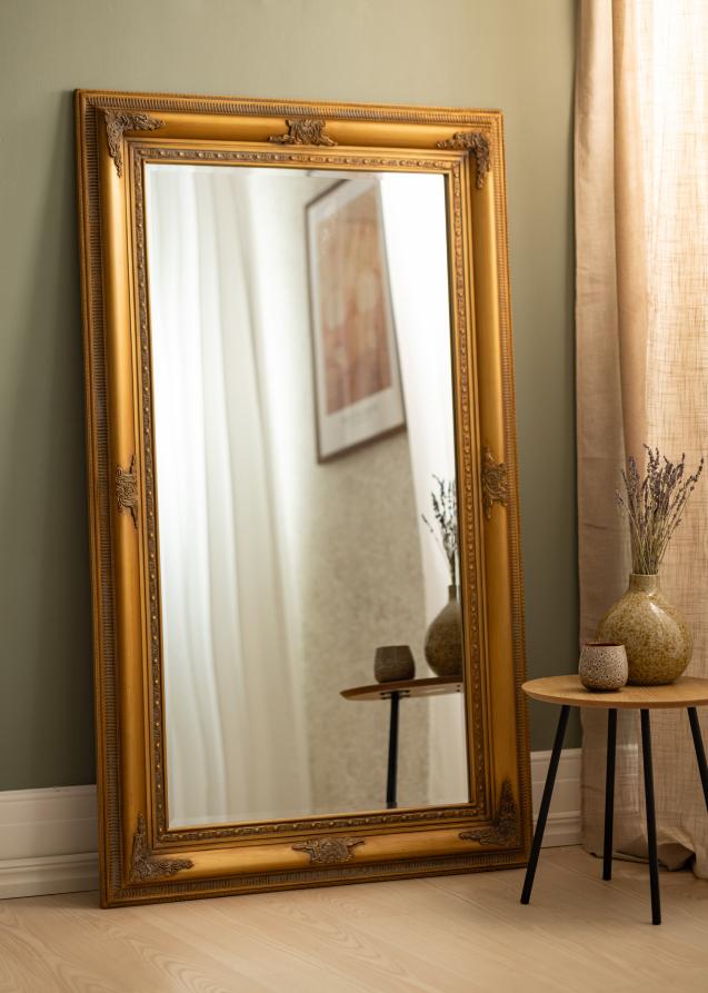 Espelho Palermo Dourado 66x126 cm