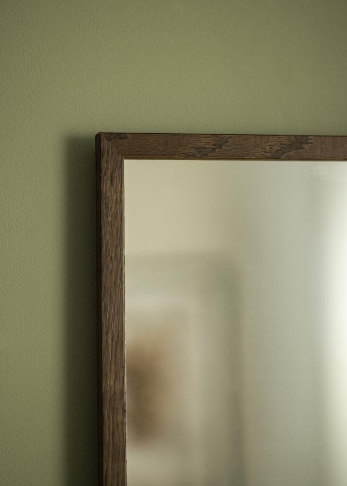 Espelho Solid Smoked Oak 40x80 cm