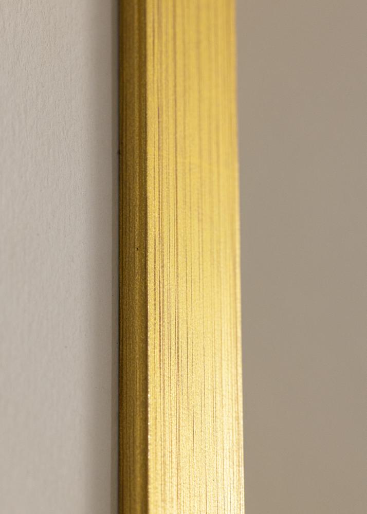 Moldura Falun Vidro acrlico Dourado 50x60 cm