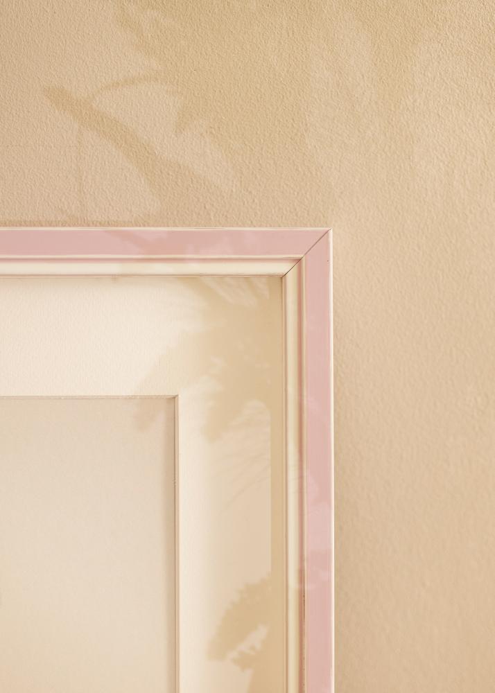 Moldura Diana Vidro acrlico Cor-de-rosa 59,4x84 cm (A1)