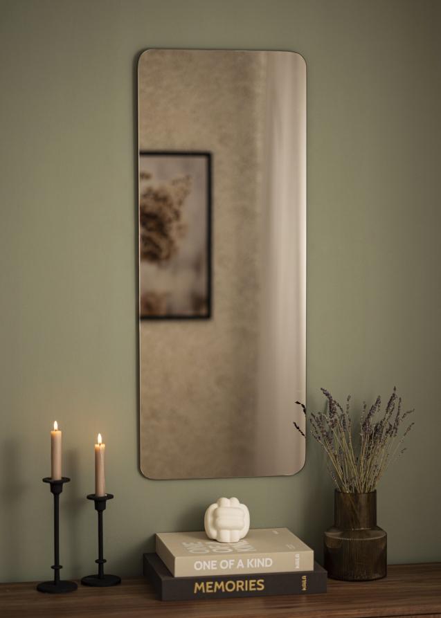 KAILA Espelho Rectangle Dfolha Bronze 40x100 cm