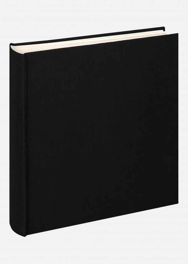Cloth Álbum Preto - 28x29 cm (100 Páginas brancas / 50 folhas)
