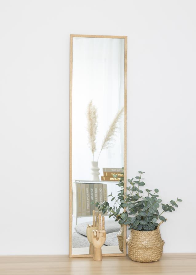 Espelho em carvalho 30x120 cm