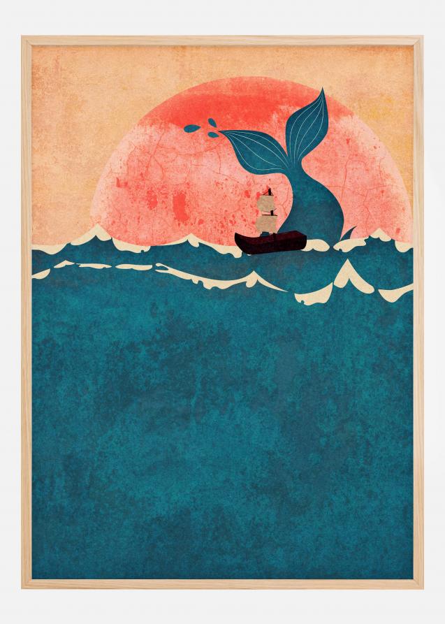 Cartaz da baleia azul