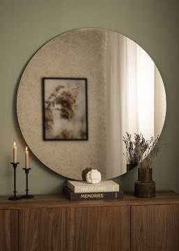 KAILA Redondo Espelho Dfolha Bronze 110 cm 