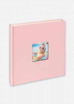Fun lbum de beb Cor-de-rosa - 26x25 cm (40 Branco sidor/20 folhas)