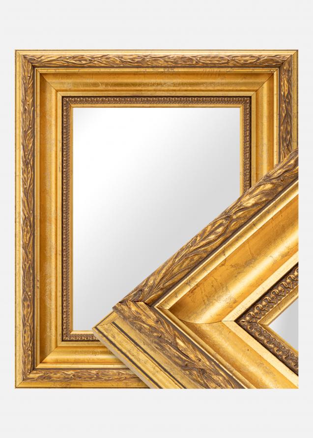 Espelho Egypt Ornament Gold - Tamanho personalizável