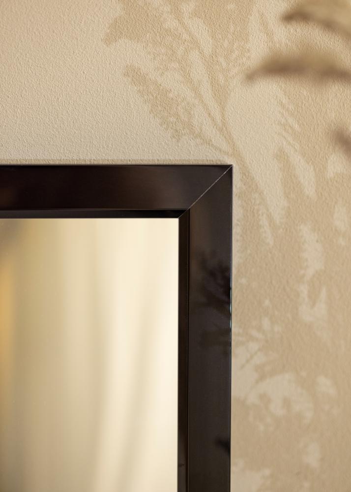 Espelho sarna Brilhante Preto - Tamanho personalizvel