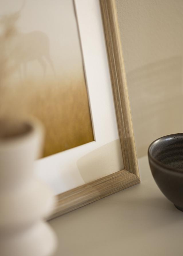 Moldura Västkusten Vidro acrílico Carvalho 20x20 cm