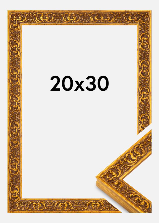 Moldura Amber Acrílico Ouro 20x30 cm