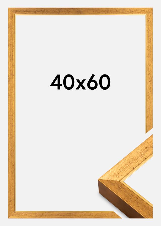 Moldura Brema Acrílico Ouro 40x60 cm