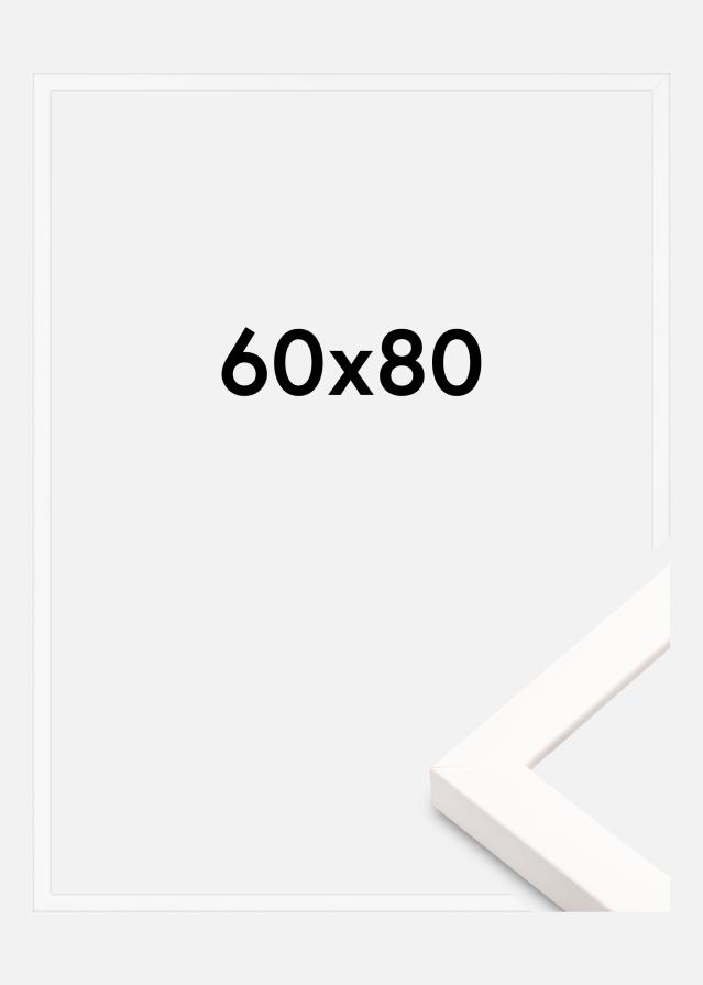 Moldura Brooke Acrílico Branco 60x80 cm