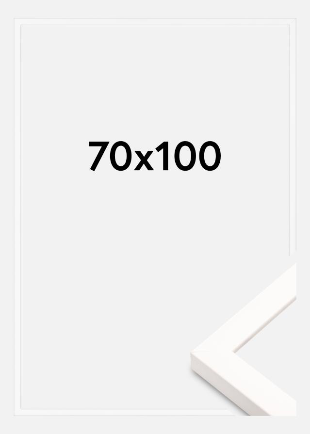 Moldura Brooke Acrílico Branco 70x100 cm