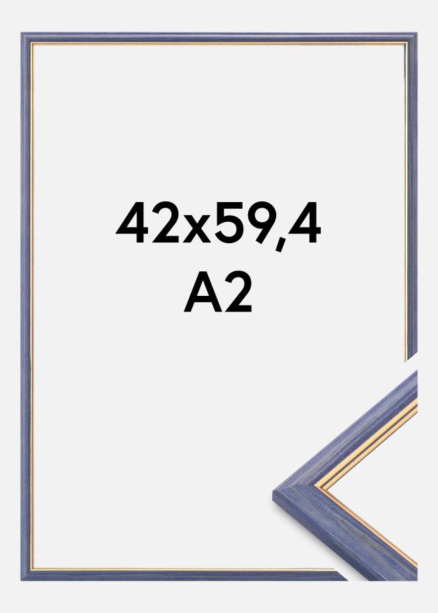 Moldura Claudia Akrylglas Azul 42x59,4 cm (A2)