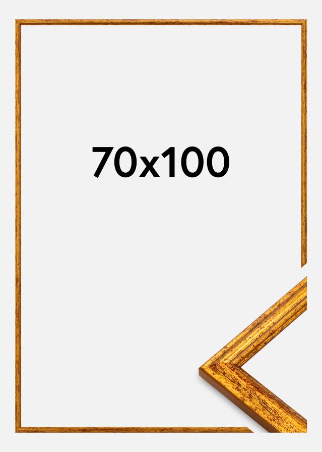 Moldura Claudia Akrylglas Ouro 70x100 cm