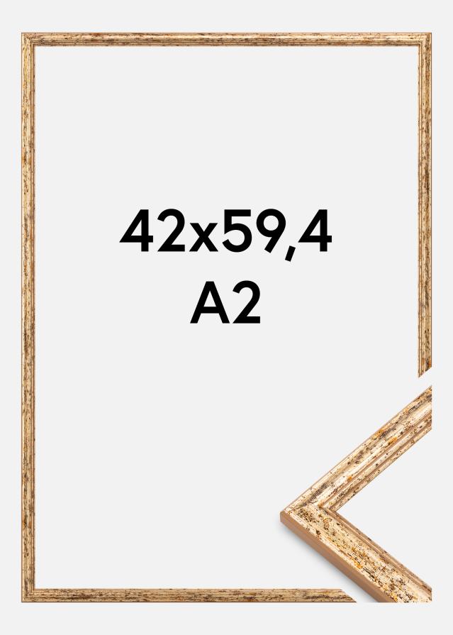 Moldura Claudia Acrílico Prata 42x59,4 cm (A2)