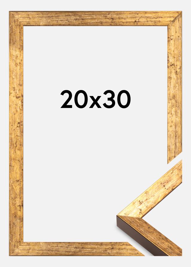 Moldura Dune Acrílico Ouro 20x30 cm