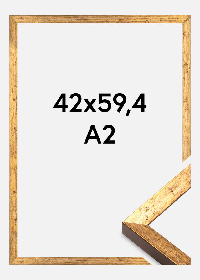 Moldura Dune Acrílico Ouro 42x59,4 cm (A2)