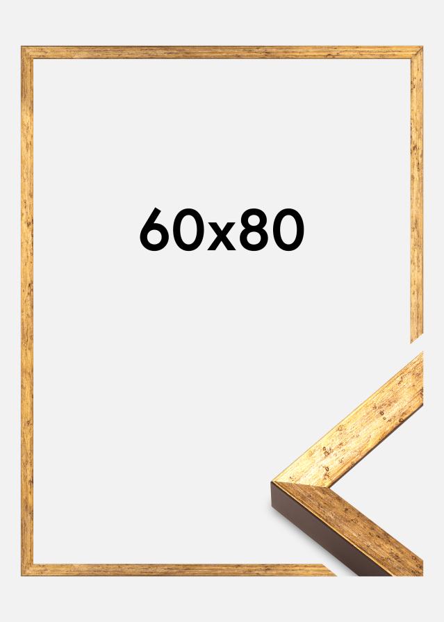 Moldura Dune Acrílico Ouro 60x80 cm