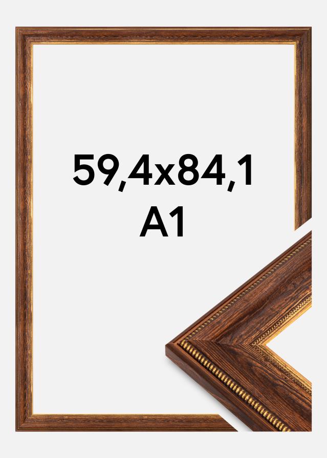 Moldura Fabriano Acrílico Castanho 59,4x84,1 cm (A1)