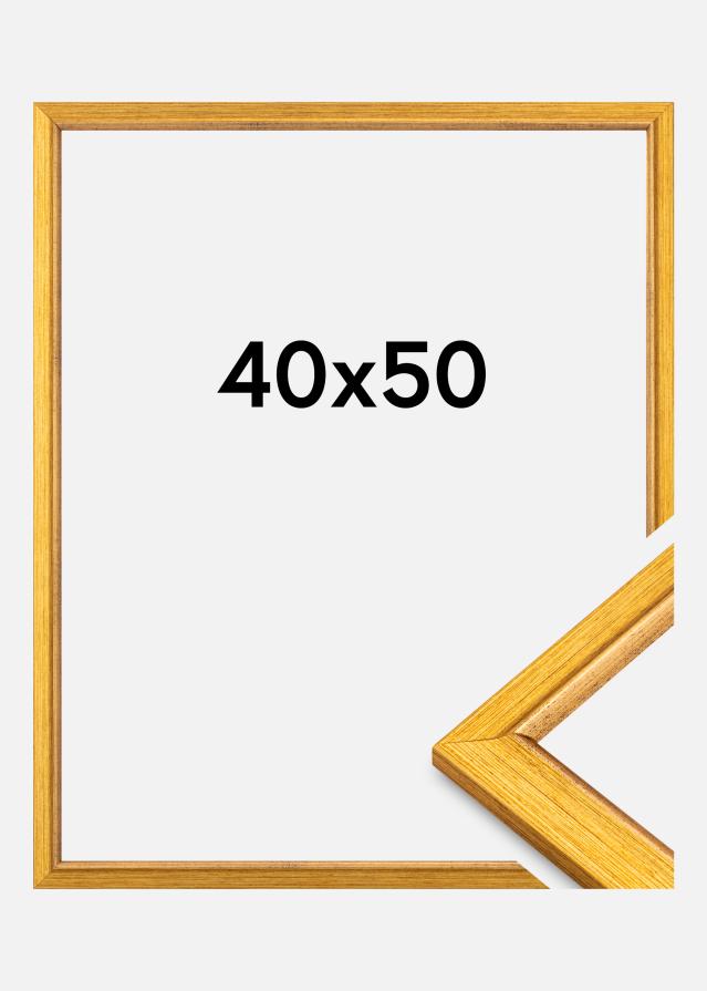 Moldura Marisa Acrílico Ouro 40x50 cm