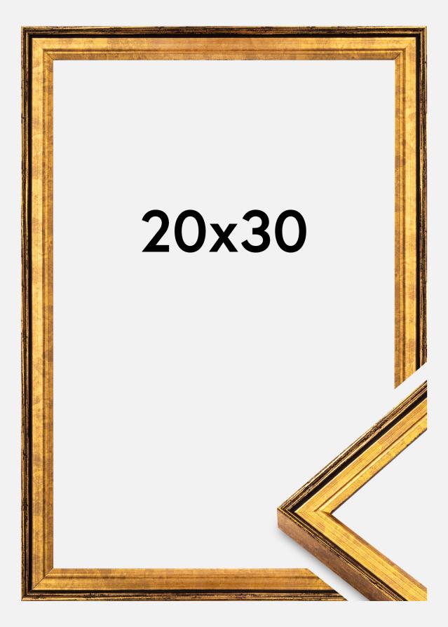 Moldura Ringa Acrílico Ouro 20x30 cm