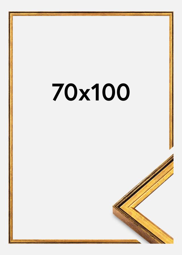 Moldura Ringa Acrílico Ouro 70x100 cm