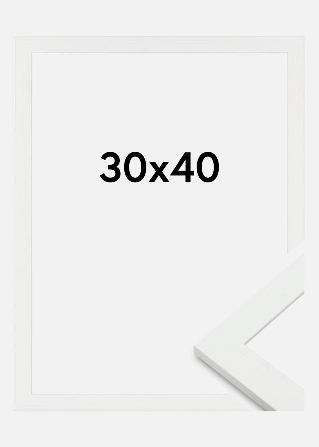 Moldura Sandra Acrílico Branco 30x40 cm