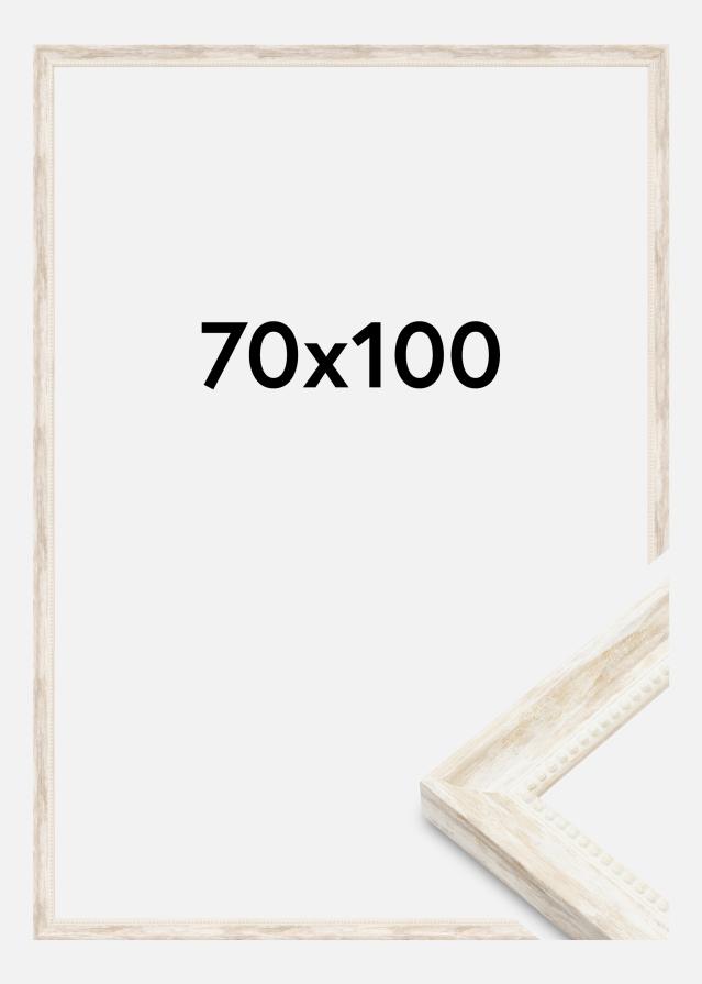 Moldura Soledad Acrílico Branco 70x100 cm